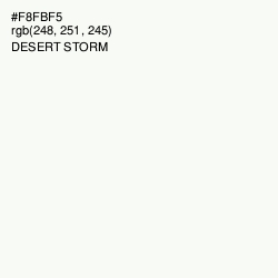 #F8FBF5 - Desert Storm Color Image